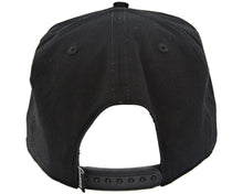 Load image into Gallery viewer, New Era Black Snap-Back Hat

