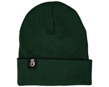 Load image into Gallery viewer, Spruce Green Beanie With Esse Logo - Front
