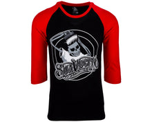 Load image into Gallery viewer, OG Baseball Black &amp; Red Tee - Front
