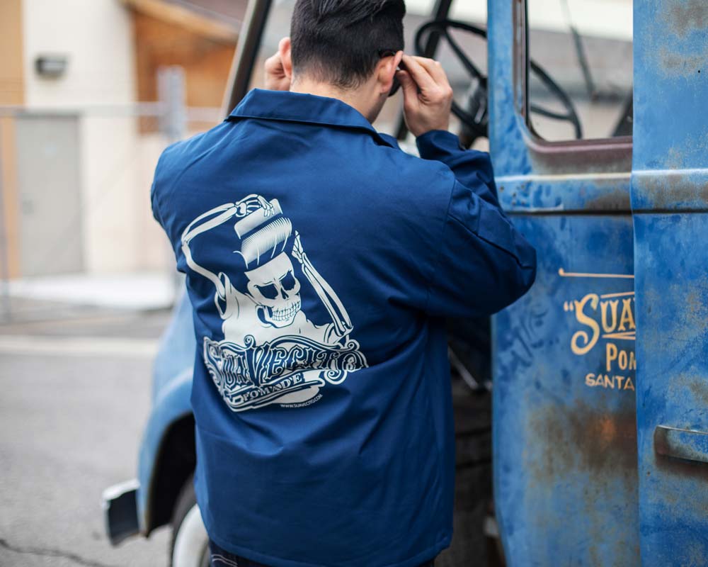 Suavecito crisp jacket outlet with pomades