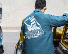 Load image into Gallery viewer, OG Front Panel Spruce Green Jacket - Lifestyle
