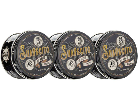 Oil Based Pomade - 3 Pack