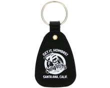 Load image into Gallery viewer, Suavecito Black Saddle Key Chain
