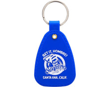 Load image into Gallery viewer, Suavecito Blue Saddle Key Chain
