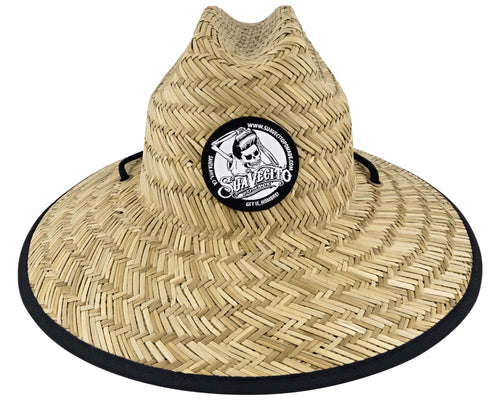 Straw Hat With OG Logo Patch - Front