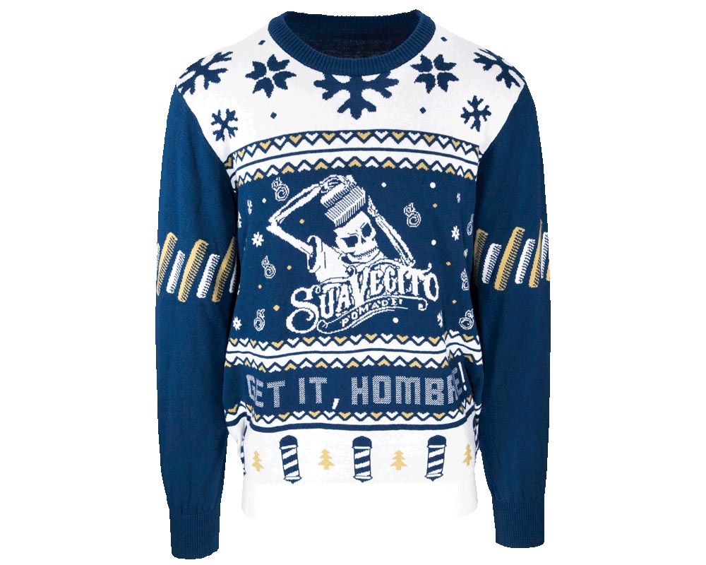 Suavecito Ugly Xmas Sweater - Front
