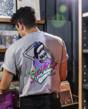 Load image into Gallery viewer, Man wearing the Suavecito Totally 80&#39;s OG Tee
